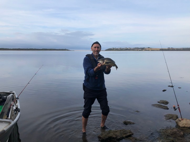 39cm Bream at Lake Tyers, Victoria
