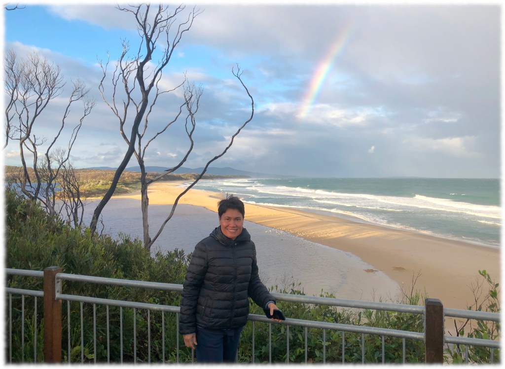 Betka River beach at Mallacoota, Victoria