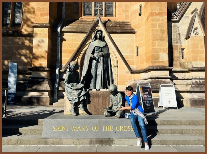 St Mary of the Cross Statue at St Mary's Cathedral, Sydney