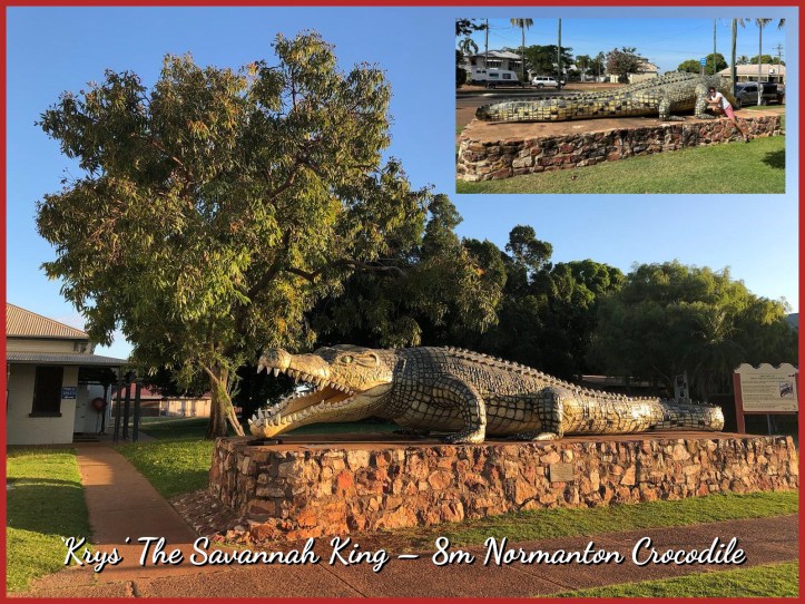 ‘Krys’ The Savannah King – eight metre Crocodile, Normanton Queensland
