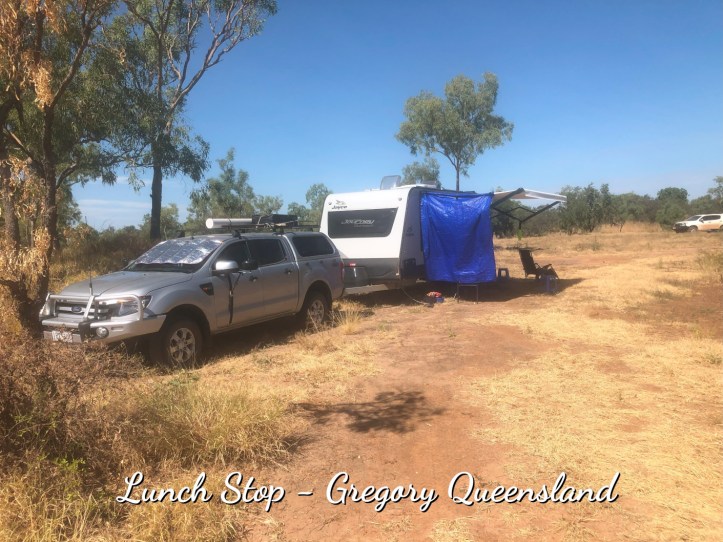 Lunch break at Gregory, Queensland