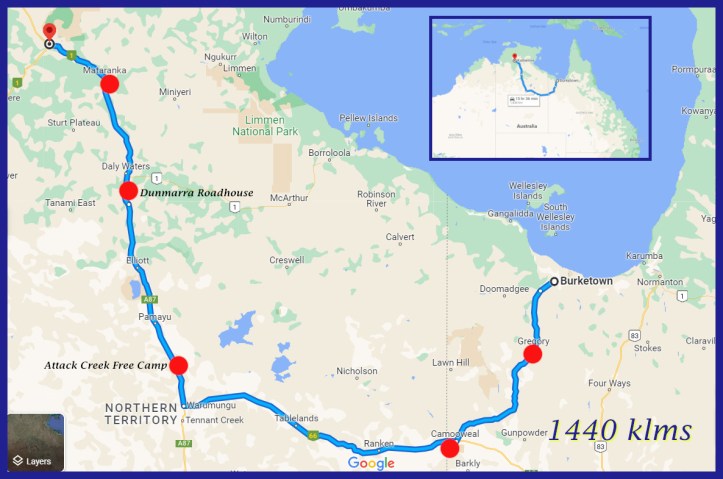 Roadtrip Burketown, Queensland to Katherine, Northern Territory