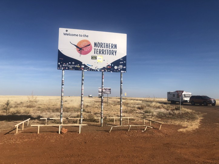 Queensland Northern Territory Border west of Camooweal