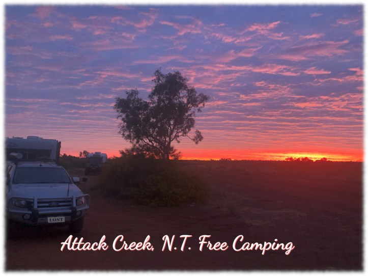 Sunrise Attack Creek Free Camp