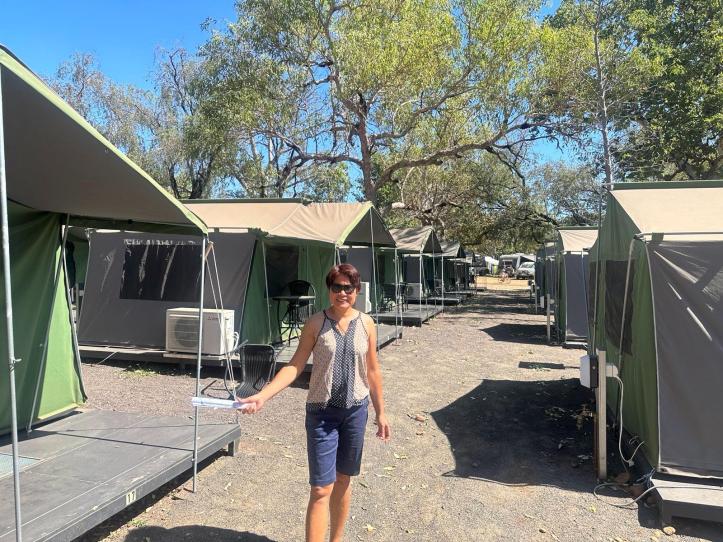 Air-conditioned Tents at El Questro Wilderness Park, Western Australia