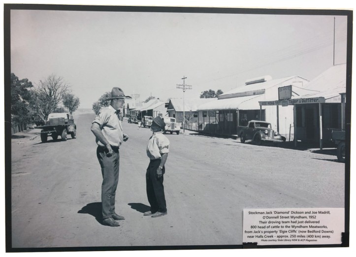 Jack Diamond Dickson and Joe Madrill 1952 Wyndham Western Australia