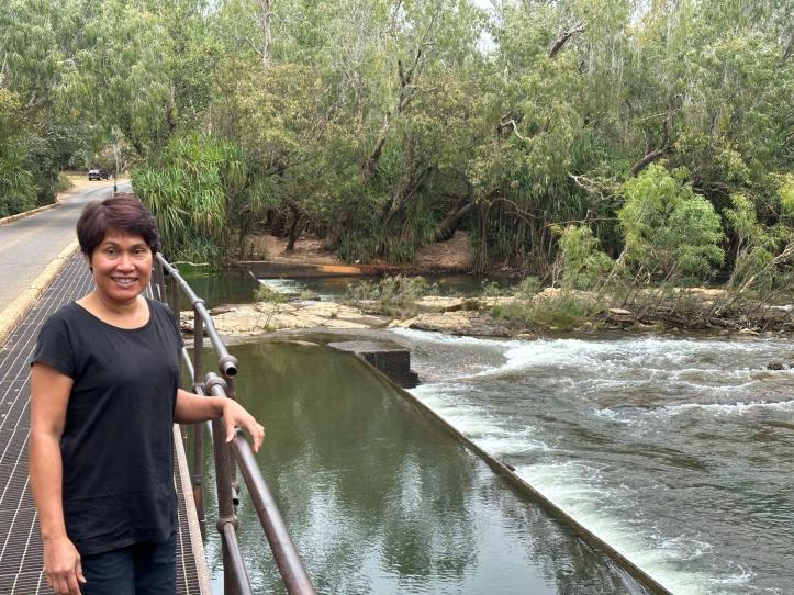 The Low Level Bridge Katherine Northern Territory