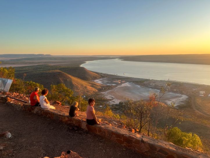 Wyndham Port below the Bastion Range, Wyndham, Western Australia