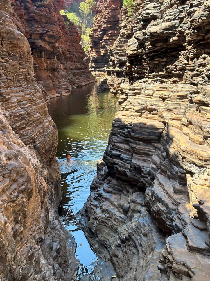 Joffre Gorge at Karijini National Park, Western Australia