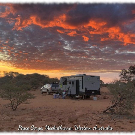 Sunset at Peace Gorge, Meekatharra, Western Australia