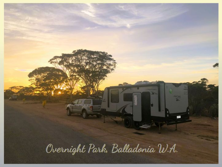 Overnight Parking, Balladonia, Western Australia
