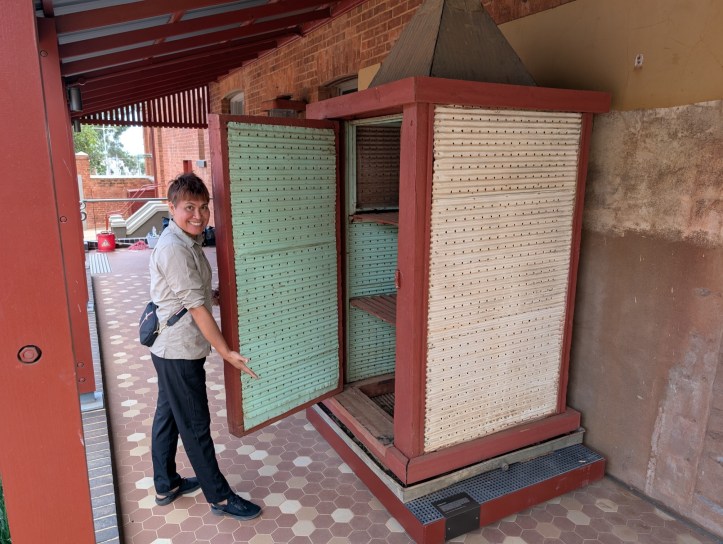 A Charcoal Safe at the Great Cobar Museum