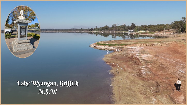 Don Mackay and Lake Wyangan, Griffith, New South Wales