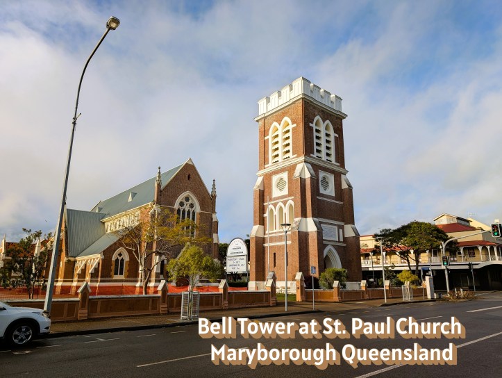 Bell Tower at St Paul's Church Maryborough Queensland