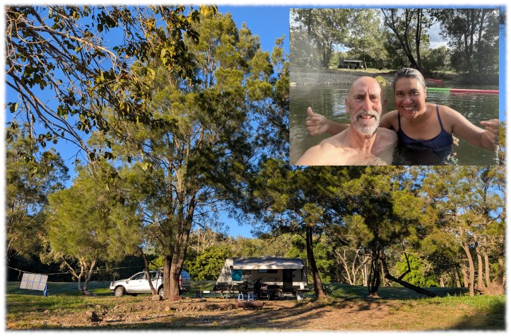 Creek and Antique Camping, Calen, Queensland
