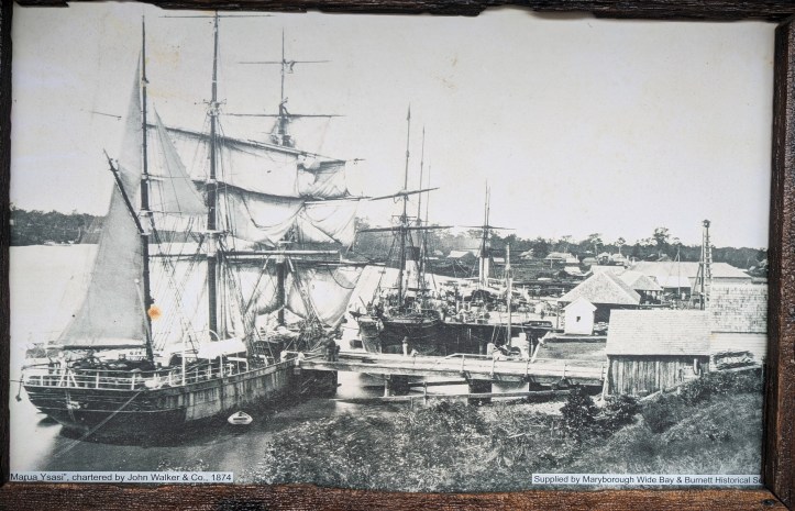 Wharf 1874, Maryborough Queensland