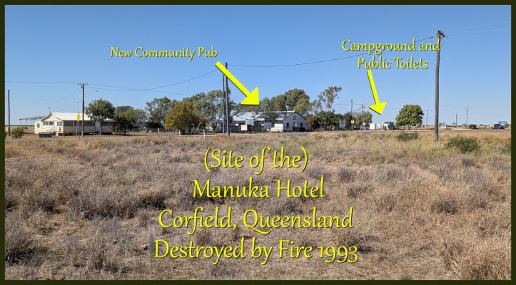 Site of the Manuka Hotel, Corfield, Queensland